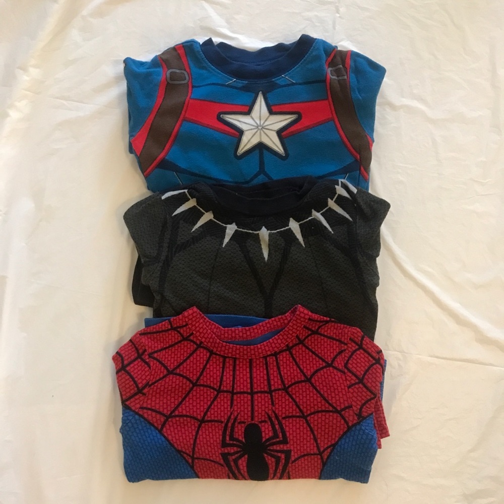 Disney Marvel PJ Pals boys 6